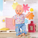 Одяг для кукли Baby Born - Квітковий джинс, арт. 832677