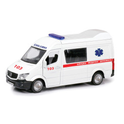 Автомодель - MERCEDES BENZ SPRINTER ШВИДКА ДОПОМОГА, арт. 250344U