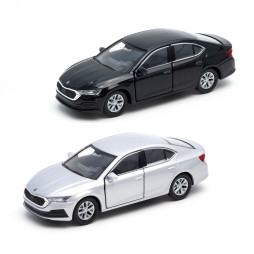 Автомодель - SKODA OCTAVIA (чорний, сріблястий), арт. 250389W