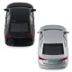 Автомодель - SKODA OCTAVIA (чорний, сріблястий), арт. 250389W