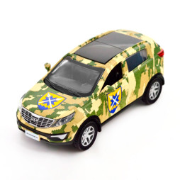 Автомодель серії "Шеврони Героїв" - KIA SPORTAGE R - "56 ОМПБр", арт. 250362M