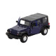 Автомодель - JEEP WRANGLER UNLIMITED RUBICON (асорті зелений металік, темно-синій 1:32), арт. 18-43012