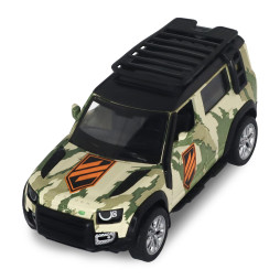 Автомодель серії "Шеврони Героїв" – LAND ROVER DEFENDER 110 – "3 ОШБр", арт. 250363M2