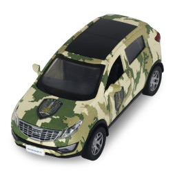 Автомодель серії "Шеврони Героїв" - KIA SPORTAGE R - "ДОЗОР", арт. 250361MC