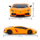 Автомобіль KS DRIVE на р/к - LAMBORGHINI AVENTADOR LP 700-4 (1:24, 2.4Ghz, оранжевий), арт. 124GLBO