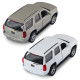 Автомодель - CHEVROLET TAHOE 2008 (білий, сірий), арт. 250382W