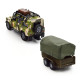 Ігровий набір – LAND ROVER DEFENDER MІЛІТАРІ (з причепом), арт. 520027.270