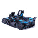 Автомодель - BUGATTI BOLIDE (чорно-синій, 1:18), 18-11047 BU