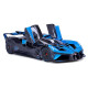 Автомодель - BUGATTI BOLIDE (чорно-синій, 1:18), 18-11047 BU