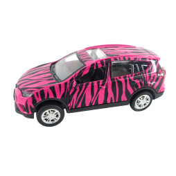 Модель GLAMCAR - TOYOTA RAV4 (брусничний), арт. RAV4-12GRL-COW