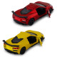 Автомодель – CHEVROLET CORVETTE C8 Z06 2024 (жовтий, червоний), 250310