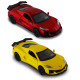 Автомодель – CHEVROLET CORVETTE C8 Z06 2024 (жовтий, червоний), 250310