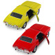 Автомодель - CHEVROLET CAMARO Z28 1968 (червоний, жовтий), арт. 250384W