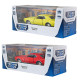 Автомодель - CHEVROLET CAMARO Z28 1968 (червоний, жовтий), арт. 250384W