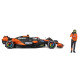 Автомодель з фігуркою - MCLAREN MCL38 (1:24), 18-28040