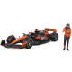 Автомодель з фігуркою - MCLAREN MCL38 (1:24), 18-28040