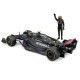 Автомодель з фігуркою - MERCEDES-AMG F1 W14 E PERFORMANCE (1:24), 18-28037