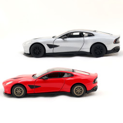 Автомодель - ASTON MARTIN VANQUISH (червоний, сріблястий), 250952