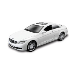 Автомодель - MERCEDES-BENZ CL-550 (бiлий, чорний, 1:32), арт. 18-43032