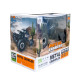 Автомобіль OFF-ROAD CRAWLER із р/к - TIGER (матовий чорний, акум. 4,8V, метал. корпус, 1: 18), арт. SL-111RHMBl