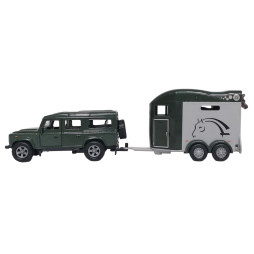 Ігровий набір - LAND ROVER (з причіпом і фігурками коней), 520460.270