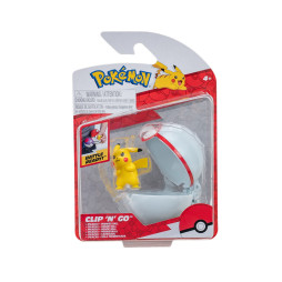 Ігровий набір POKEMON W13 - ПІКАЧУ В ПОКЕБОЛІ (ігрова фігурка, покебол), PKW2664