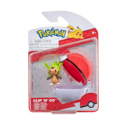 Ігровий набір POKEMON W14 - ЧЕСПІН В ПОКЕБОЛІ (ігрова фігурка, покебол), PKW3134