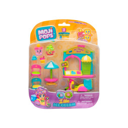 Ігровой набір MOJI POPS – ДЖЕЛАТЕРІЯ (2 фігурки, аксесуари), PMPSB216IN20