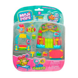 Ігровий набір MOJI POPS – ВЕЧІРКА (2 фігурки, аксесуари), PMPSB216IN40