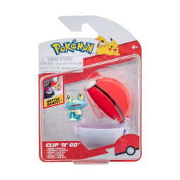 Ігровий набір POKEMON W14 - ФРОКІ В ПОКЕБОЛІ (ігрова фігурка, покебол), PKW3133