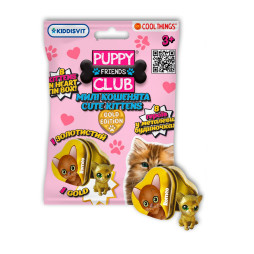 Фігурка-сюрприз COOL THINGS серії "Puppy club gold edition" – МИЛІ КОШЕНЯТА (в асорт.), PC048