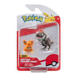 Набір ігрових фігурок POKEMON W17 - ТАЙРАНТ І ПАВМІ, PKW3572