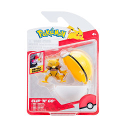 Ігровий набір POKEMON W16 - АБРА У ПОКЕБОЛІ (ігрова фігурка, покебол), PKW3144