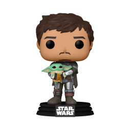 Ігрова фігурка FUNKO POP! серії "Star Wars: Mandalorian" - МАНДАЛОРЕЦЬ З ҐРОҐУ, 54525