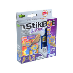 Ігровий набір для анімаційної творчості STIKBOT LEGENDS - ВАЛОР (1 екскл. фіг., аксесуари), SB260VA_UAKD