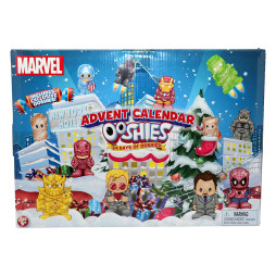 Набір ігрових фігурок OOSHIES – АДВЕНТ-КАЛЕНДАР МАРВЕЛ (24 фігурки), 23296