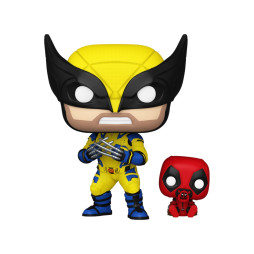 Набір ігрових фігурок FUNKO POP! серії "Дедпул 3" - РОСОМАХА З БЕБІПУЛОМ, 82382