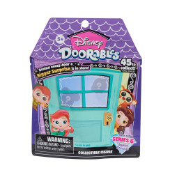 Колекційна фігурка-сюрприз DISNEY DOORABLES S6 - ЧАРІВНІ ГЕРОЇ (у диспл.), 44579
