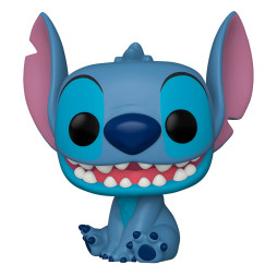 Ігрова фігурка FUNKO POP! серії "Ліло та Стіч" - СТІЧ, ЩО ПОСМІХАЄТЬСЯ (25 см), 55618