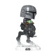 Ігрова фігурка FUNKO POP! Rides серії "Мандалорець і Ґроґу" - МАНДО З ҐРОҐУ НА ВСЮДИХОДІ