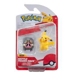 Набір ігрових фігурок POKEMON W17 - ПІКАЧУ ТА ЛЕЧОНК, PKW3566