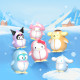 Механічна іграшка-сюрприз POP TOP SANRIO – БАЛ ПІНГВІНІВ (в ас.), 25WDL-001