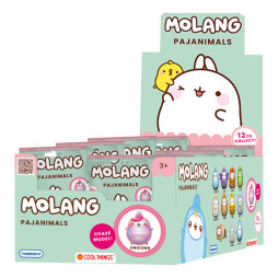 Дисплей фігурок-сюрпризів COOL THINGS серії "Molang" - МИЛІ ПІЖАМКИ (24 шт.), ML029-CDU