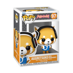 Ігрова фігурка FUNKO POP! серії "Sanrio" - АГРЕСИВНА РЕЦУКО У НАВУШНИКАХ, 80392