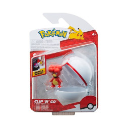 Ігровий набір POKEMON W15 - МАГБІ В ПОКЕБОЛІ (ігрова фігурка, покебол), PKW3139