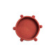 Кошик Basket Tray Brick Red, Lorena Canals, арт. BSK-TRAY-BR для дитячої кімнати