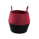 Кошик декоративний Zoco Black/Aubergine, Lorena Canals, арт. BSK-ZOCO-AUB для дитячої кімнати