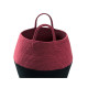 Кошик декоративний Zoco Black/Aubergine, Lorena Canals, арт. BSK-ZOCO-AUB для дитячої кімнати