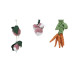 Настінна декорація "Овочі", Lorena Canals, арт. HANG-VEGGIES для дитячої кімнати