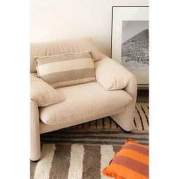 Подушка прямокутна Lines Brown, 30x50 см, Lorena Canals, HL-SC-LBW-R